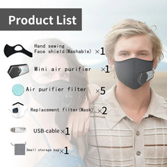 Mask with Air Purifiers